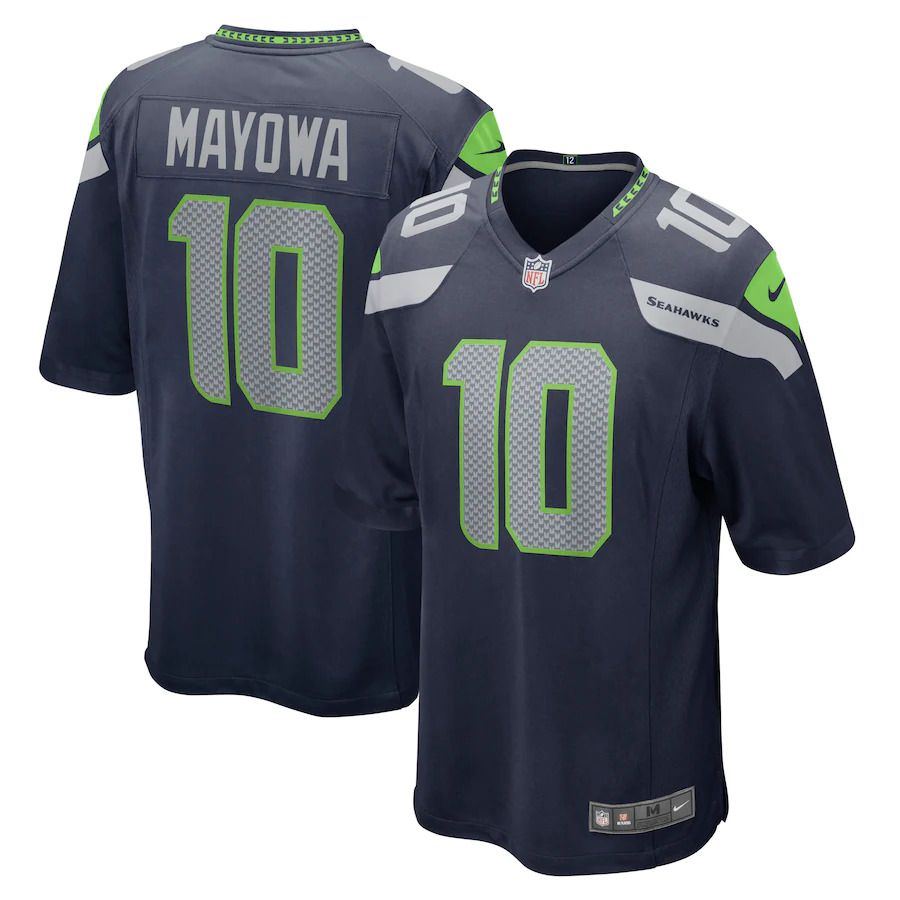 Men Seattle Seahawks #10 Benson Mayowa Nike College Navy Game Player NFL Jersey->seattle seahawks->NFL Jersey